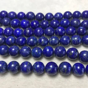 10mm Natural Lapis Lazuli Round Bead Strands DIY Jewelry Findings