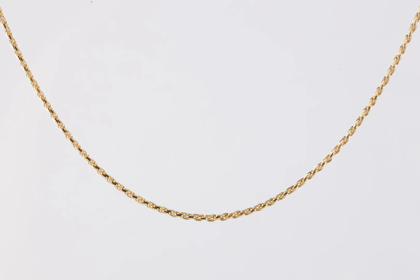 16" 14k Yellow Gold Rope Chain (3.36g.)