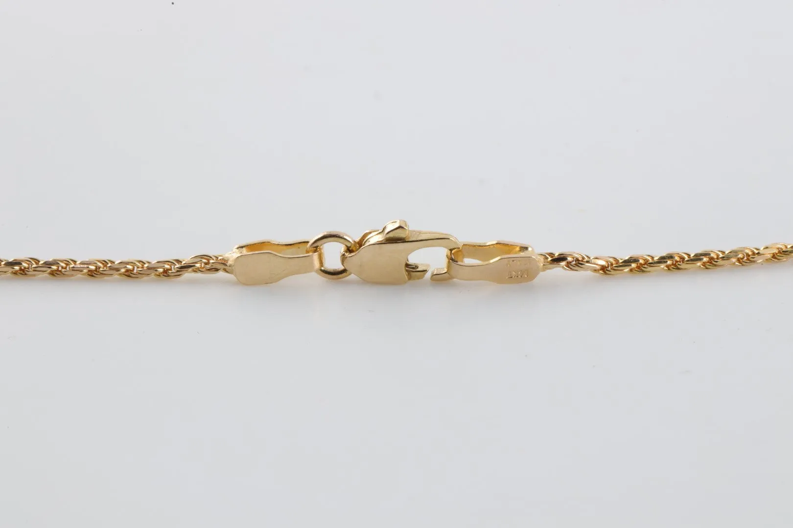 16" 14k Yellow Gold Rope Chain (3.36g.)