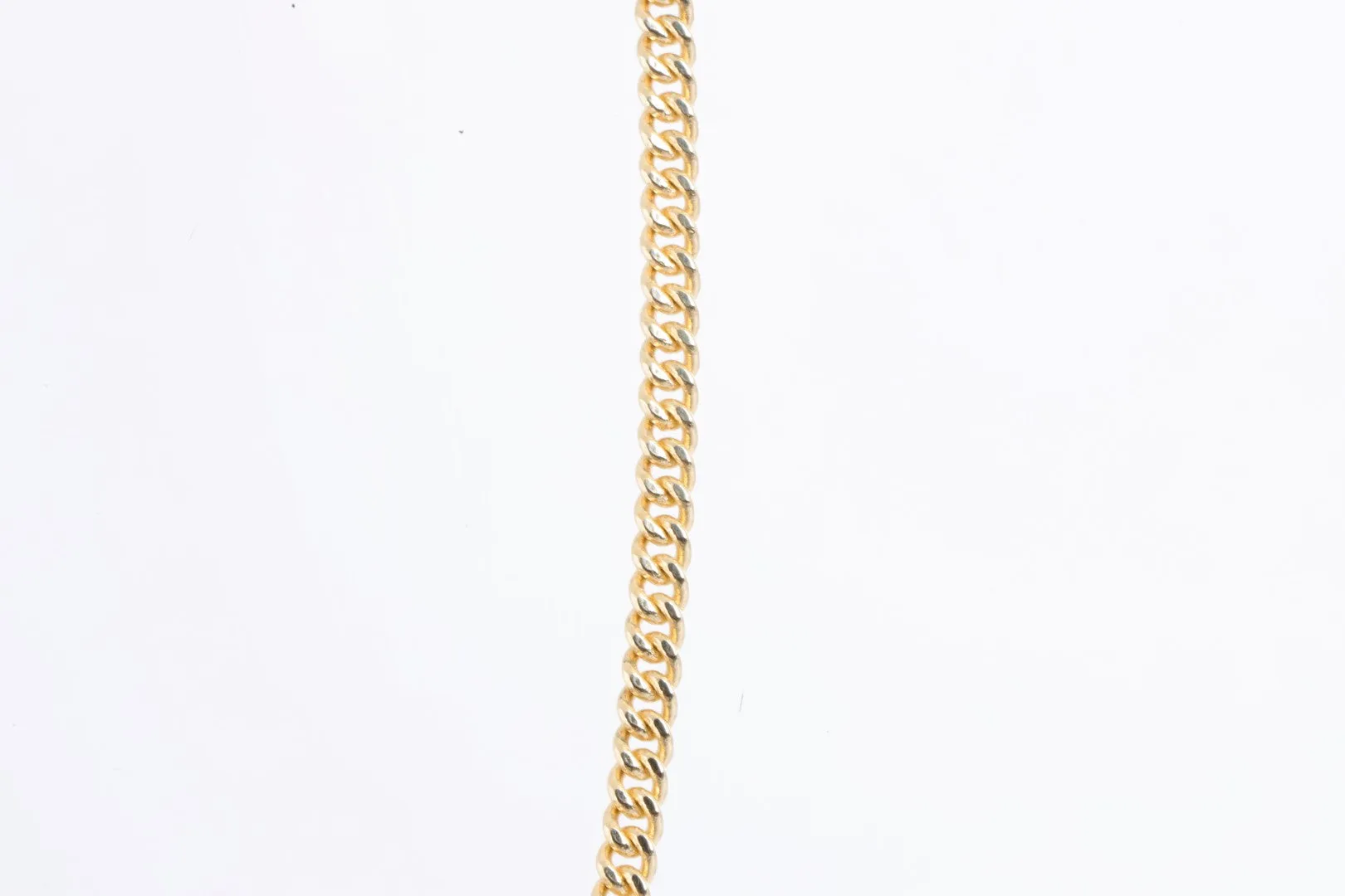 18" 14k Yellow Gold Cuban Chain (7.57g.)