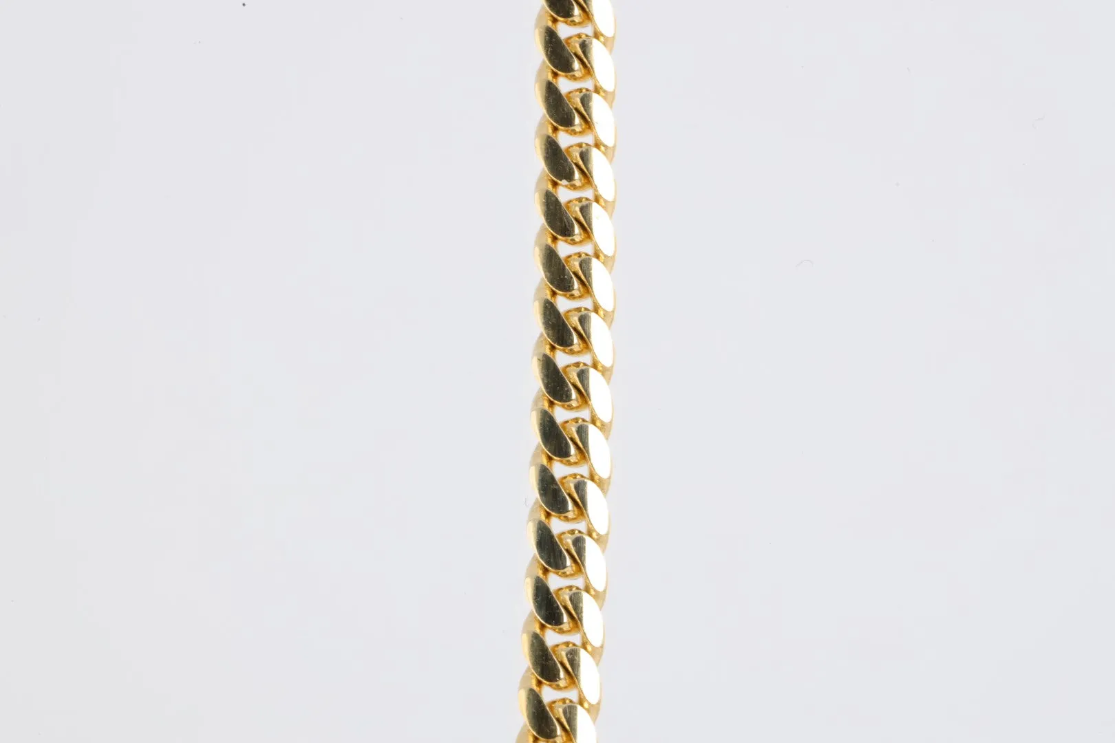 20" 14k Yellow Gold Curb Chain (16.62g.)