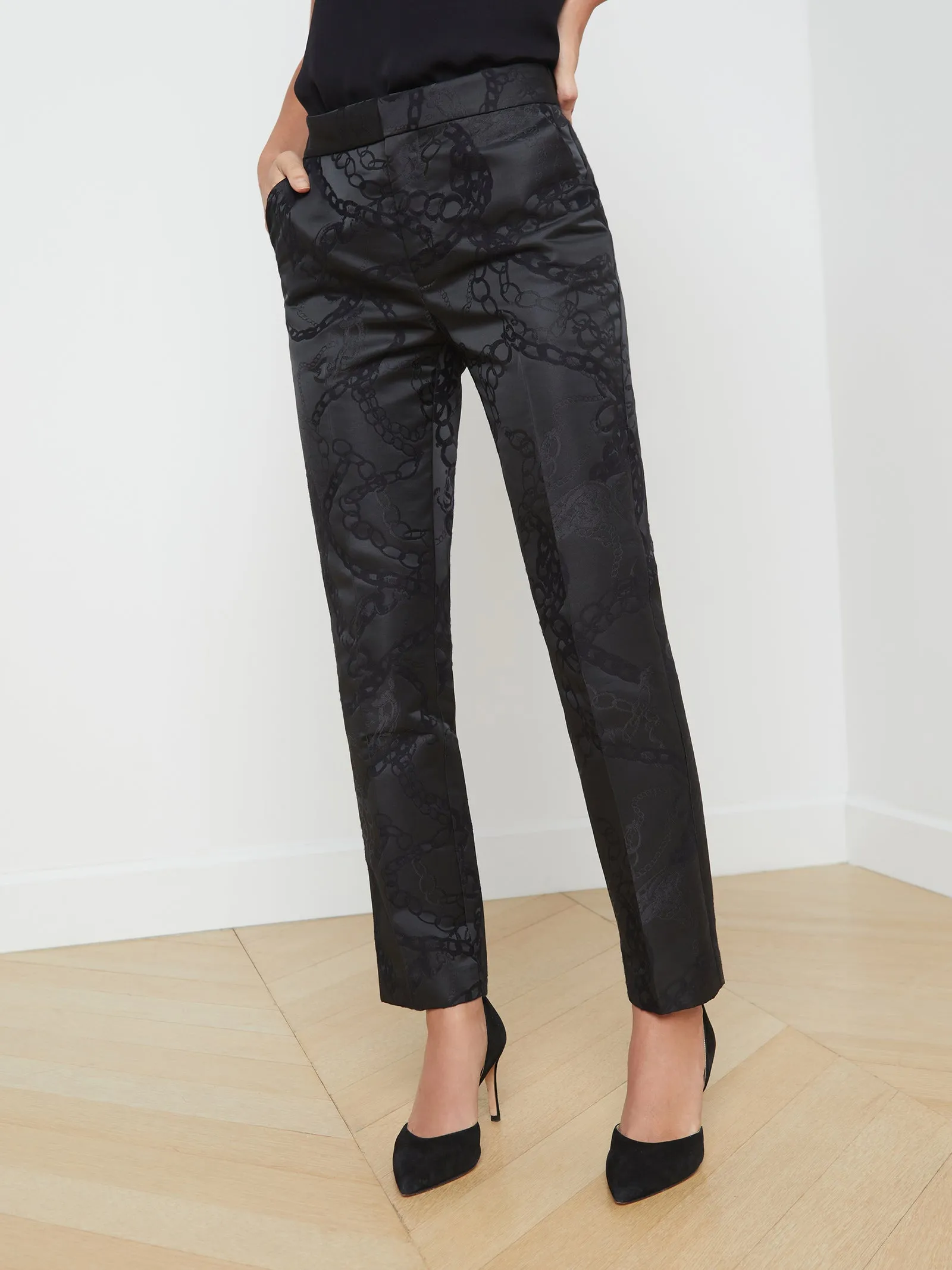 2780JQSbm L'agence Rebel Trouser