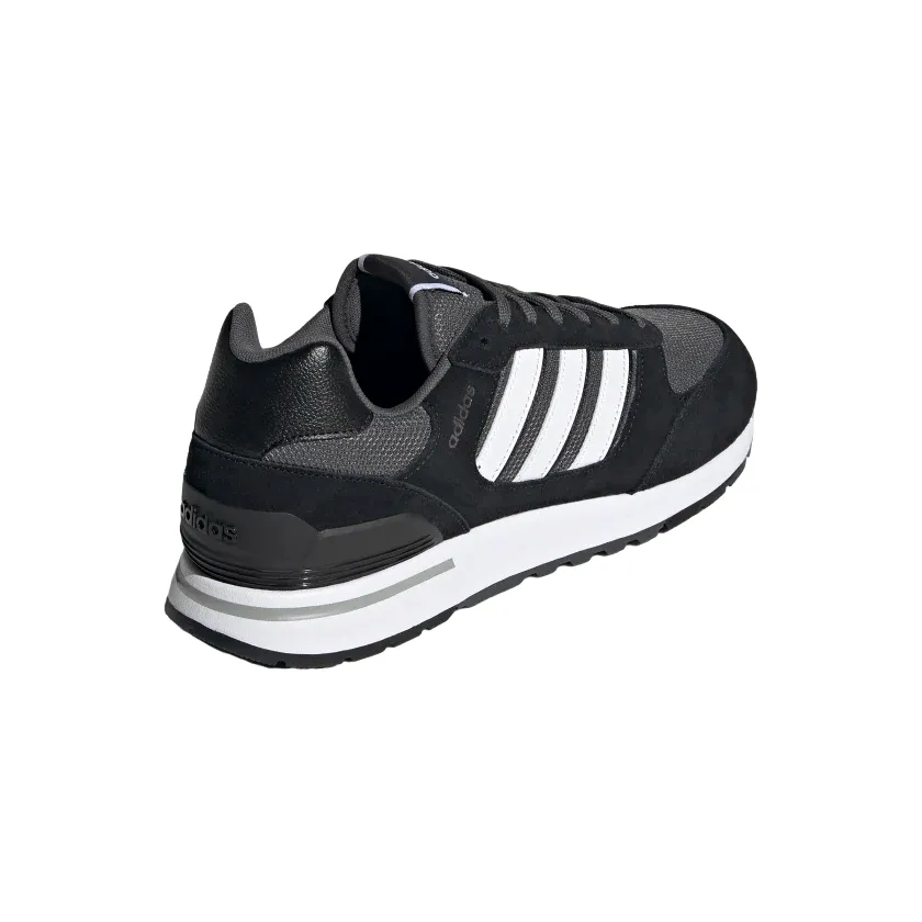 Adidas Run 80S GV7302 core black-cloud white-grey six men's sneakers