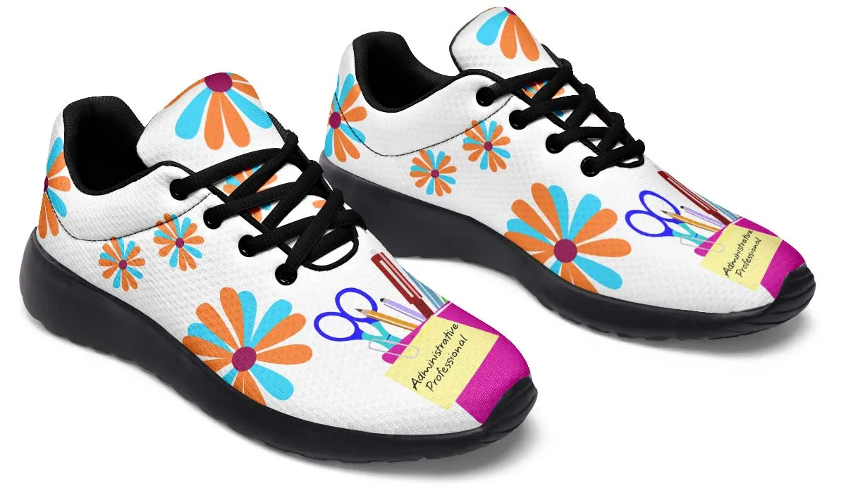 Administrative Assistant Pencil Cup Sneakers