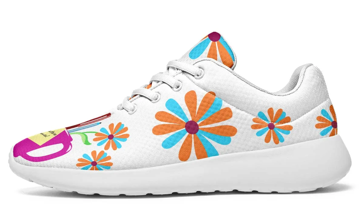 Administrative Assistant Pencil Cup Sneakers