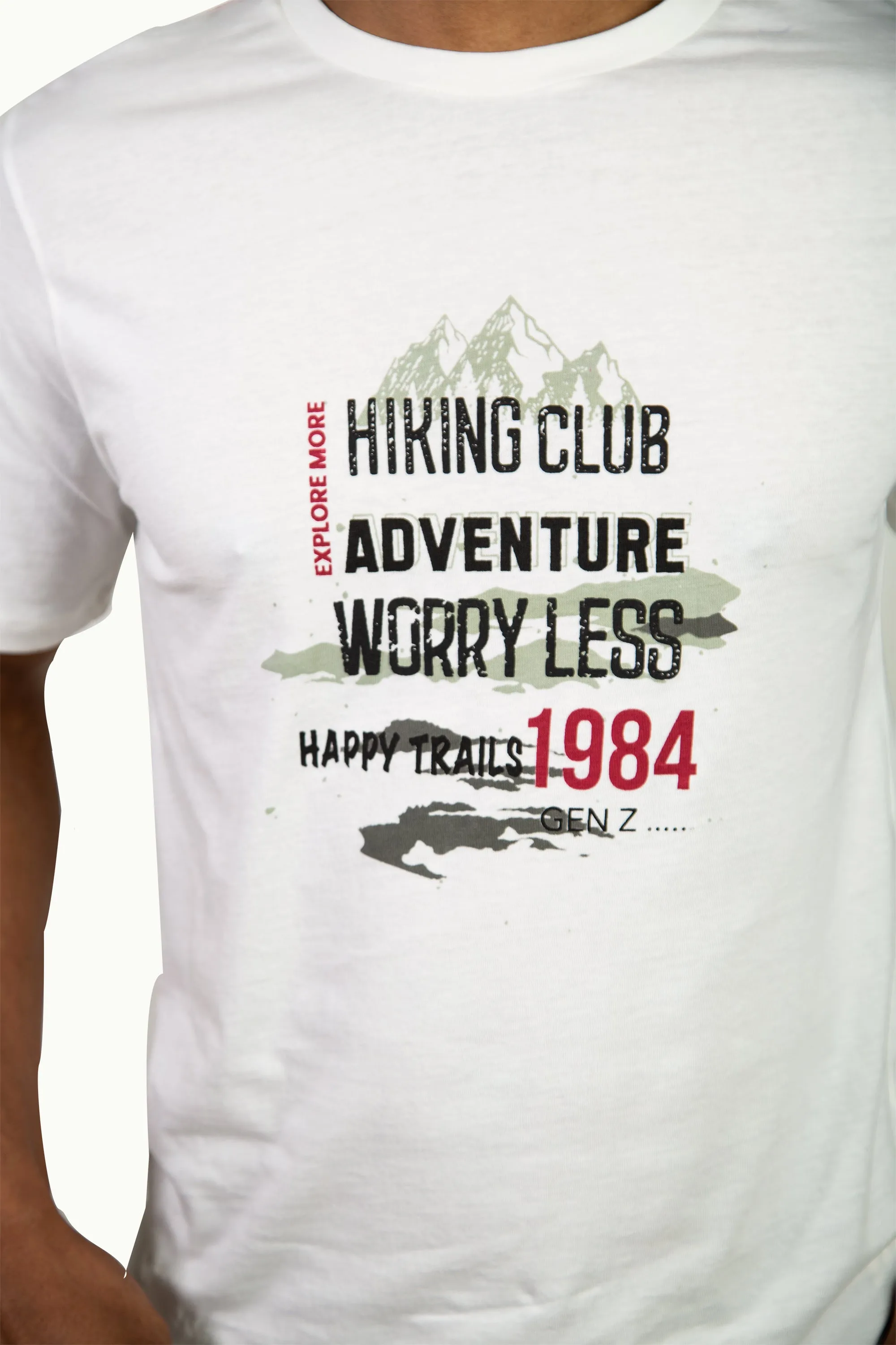 Adventure Crew Neck Cotton Tee