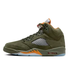 AIR JORDAN 5 RETRO - ARMY OLIVE/SOLAR ORANG