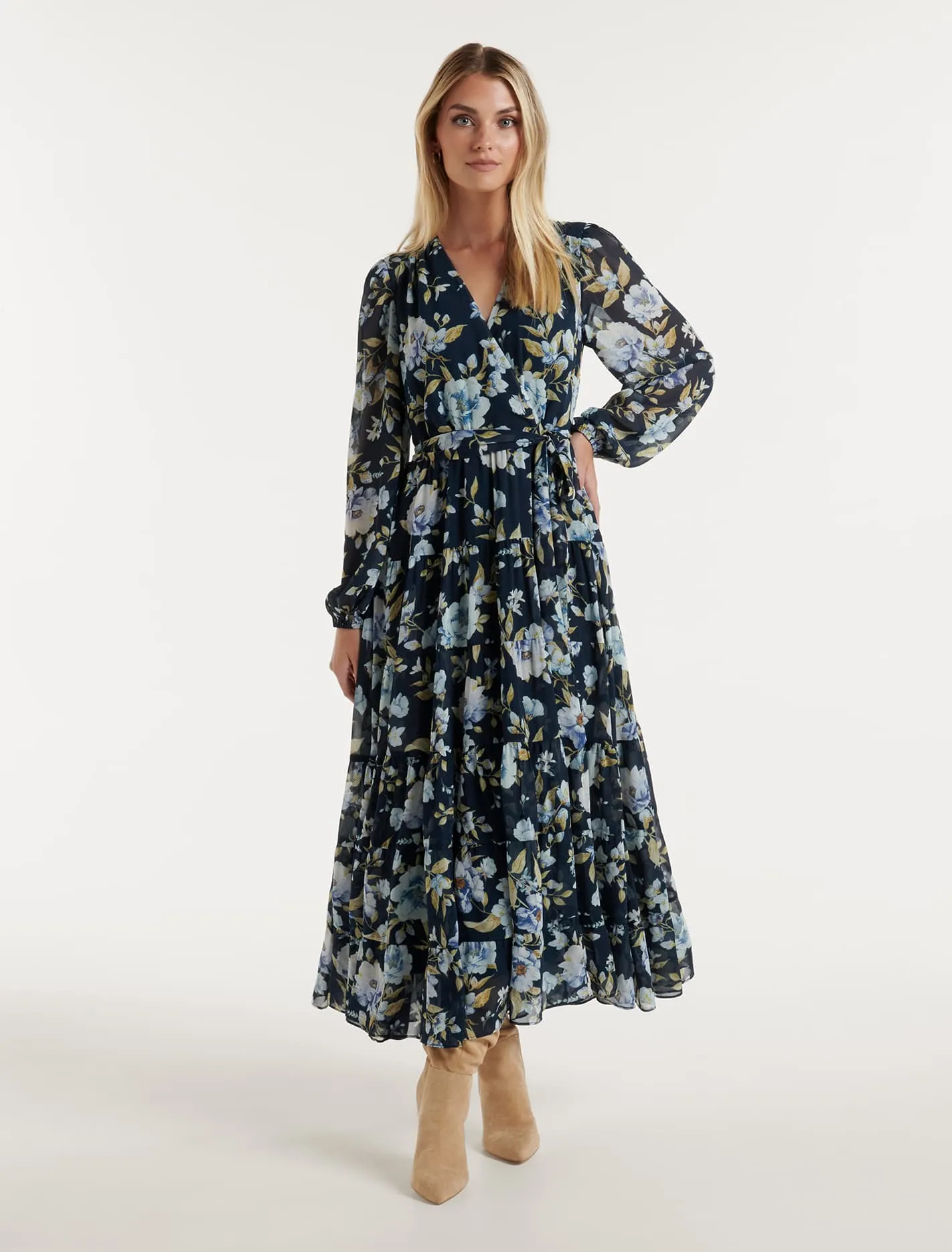 Amelie Tiered Maxi Dress