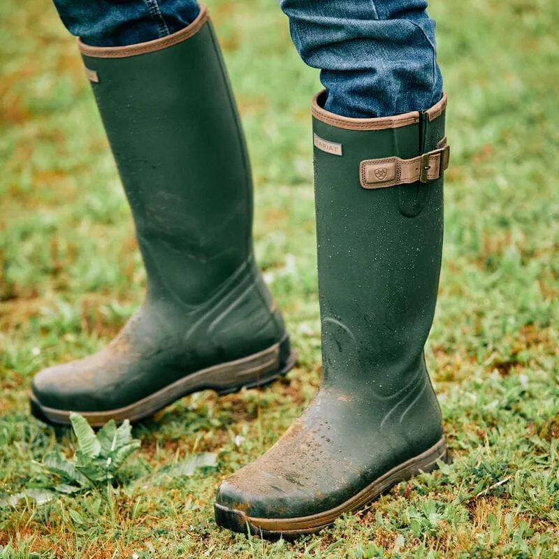 Ariat Men's Burford Wellington Boot Olive Night