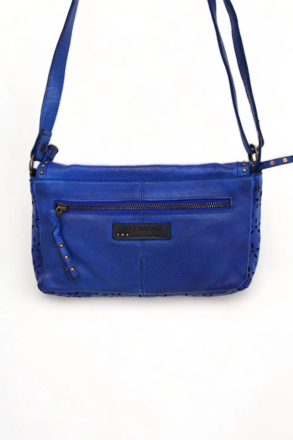 ART N' VINTAGE ELODIE CROSSBODY BAG SODA BLUE