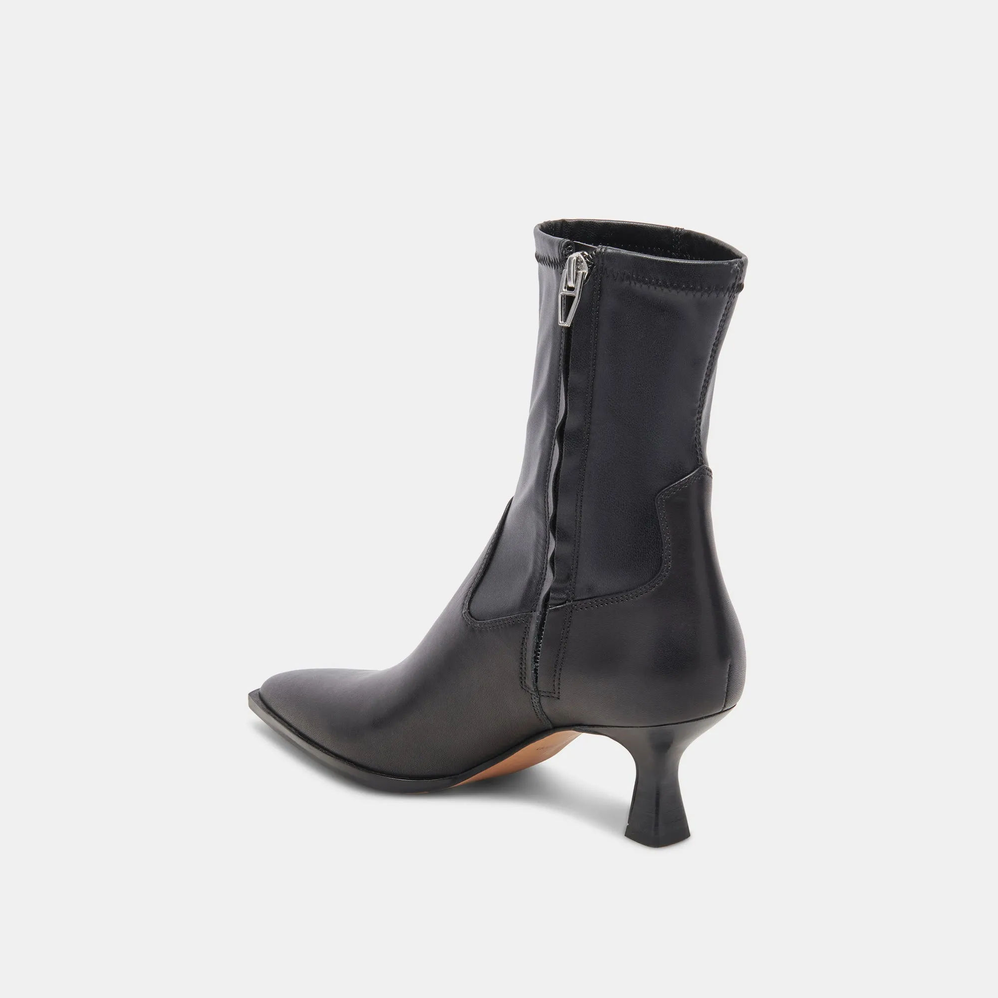 ARYA BOOTS BLACK LEATHER - re:vita