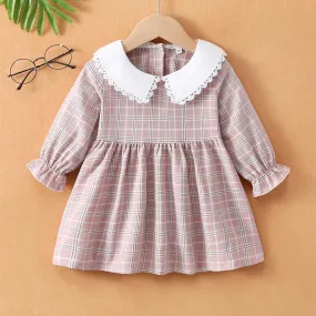 Baby Girl Cute Plaid Skirt Wholesale Girls Dress