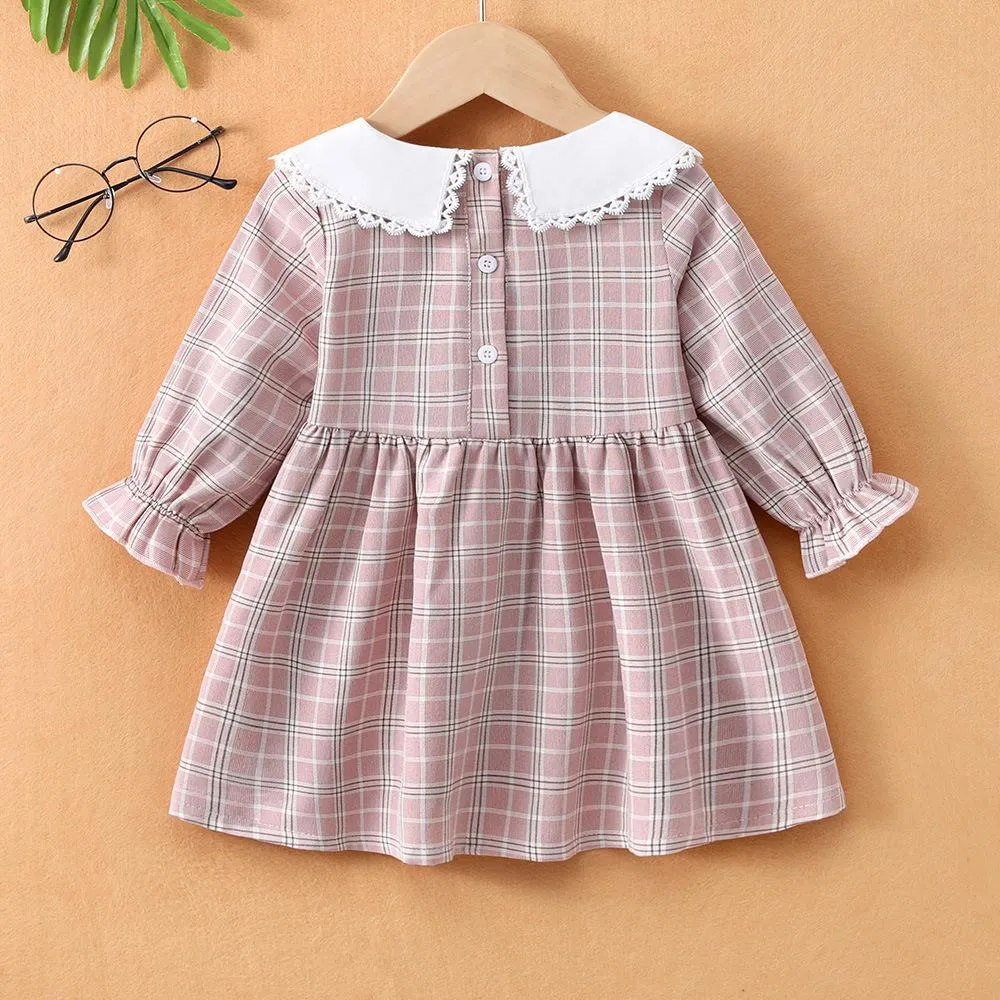 Baby Girl Cute Plaid Skirt Wholesale Girls Dress