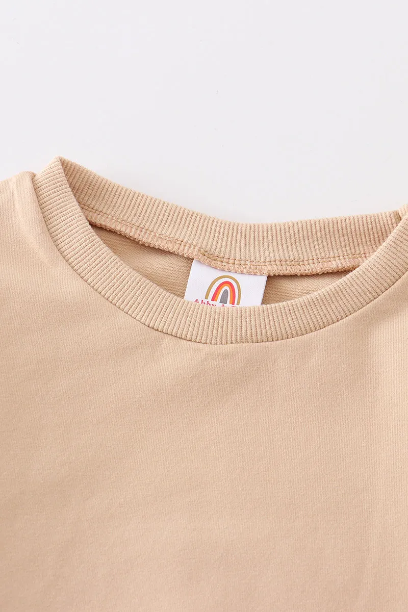 Beige sweatshirt