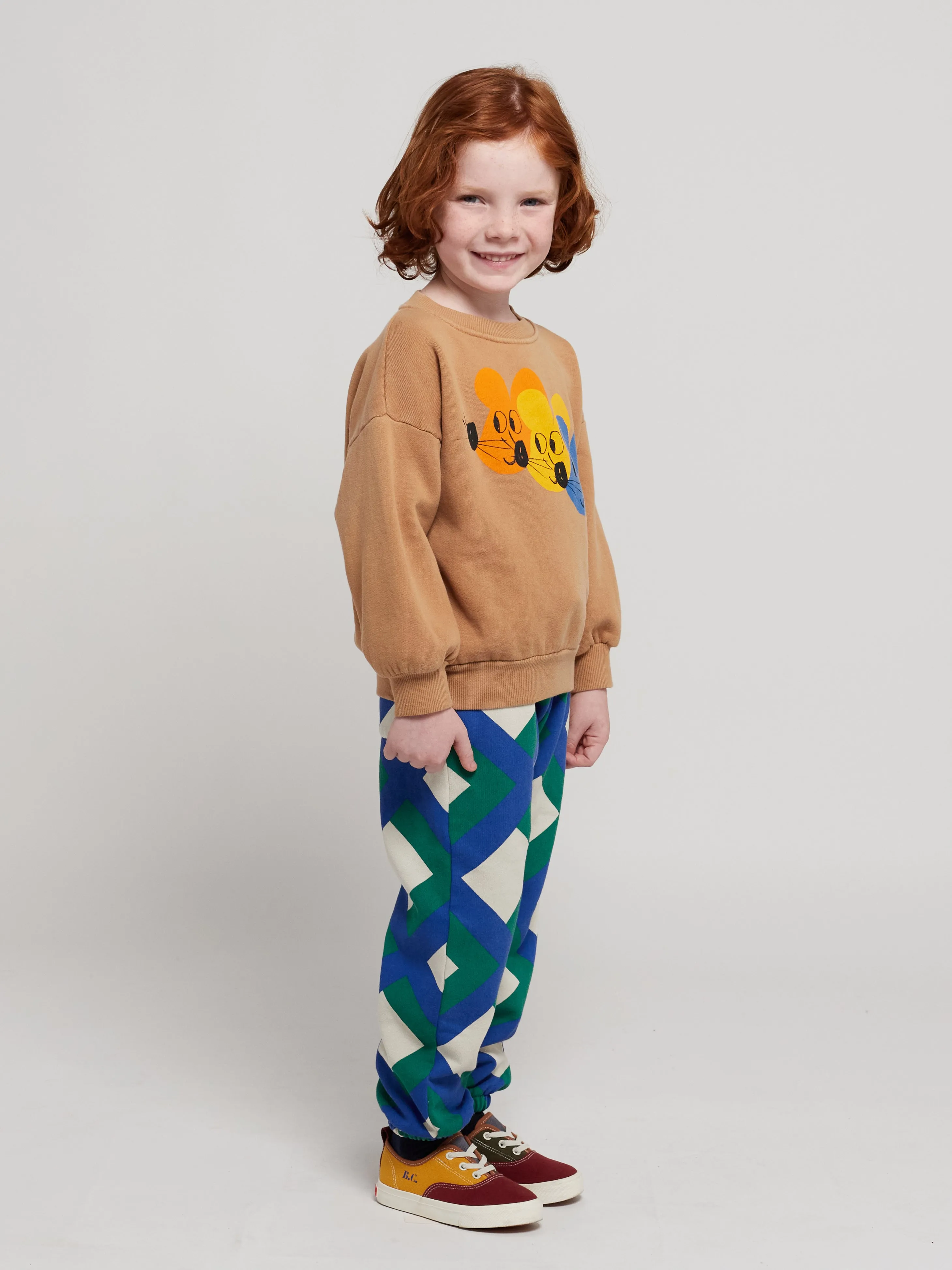 Bobo Choses | Multicolour Mouse sweatshirt