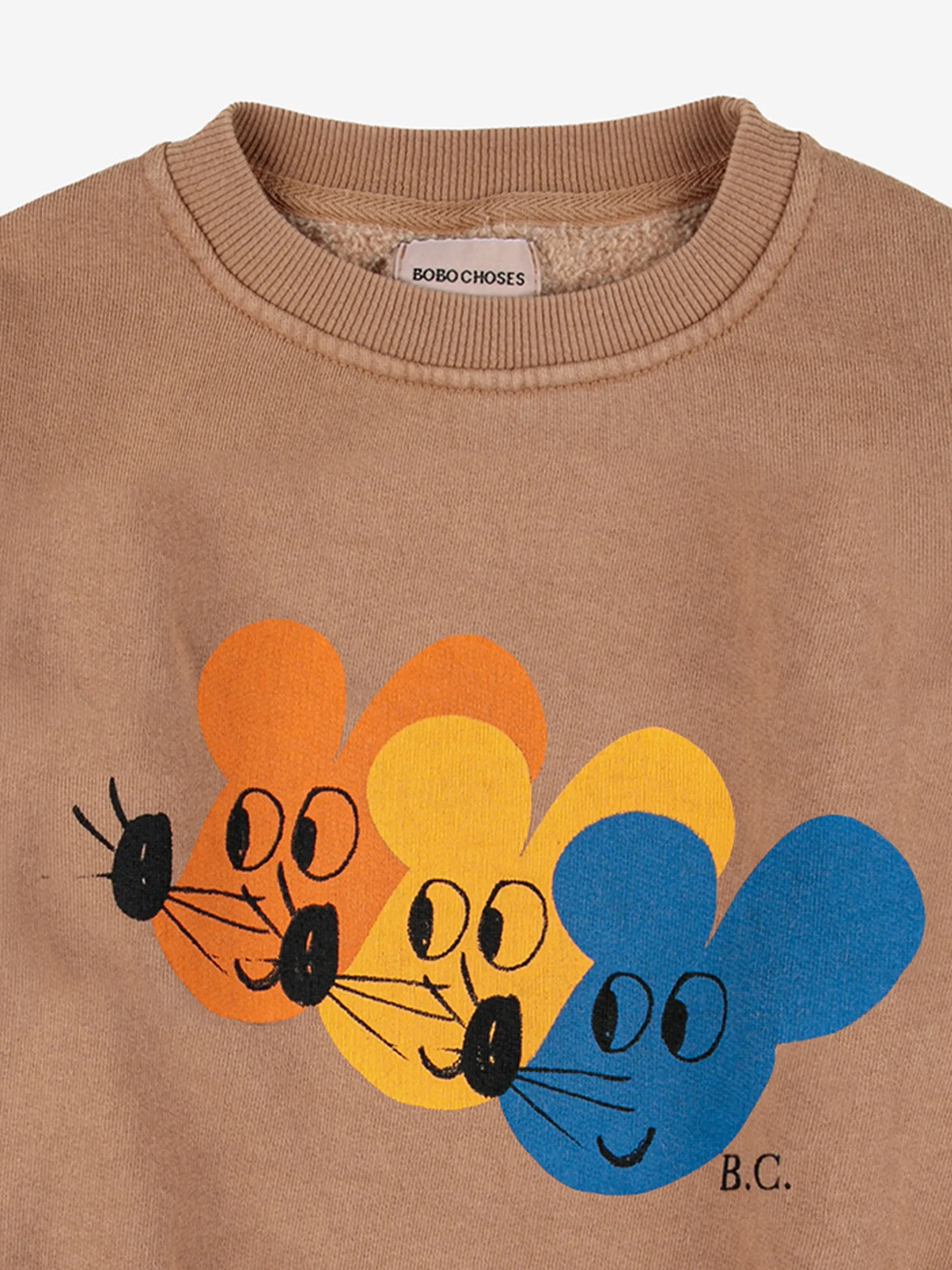 Bobo Choses | Multicolour Mouse sweatshirt