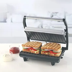 Borosil Prime Grill Sandwich Maker (Grey)