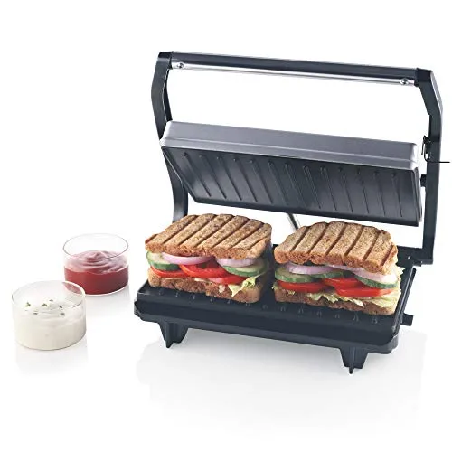 Borosil Prime Grill Sandwich Maker (Grey)