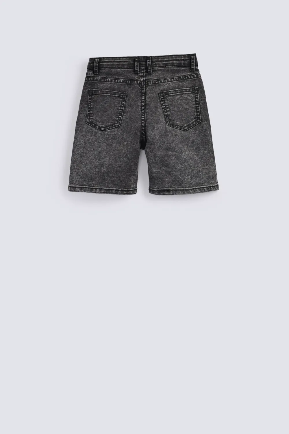 BOYS RANDOM WASHED DENIM SHORTS