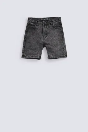 BOYS RANDOM WASHED DENIM SHORTS