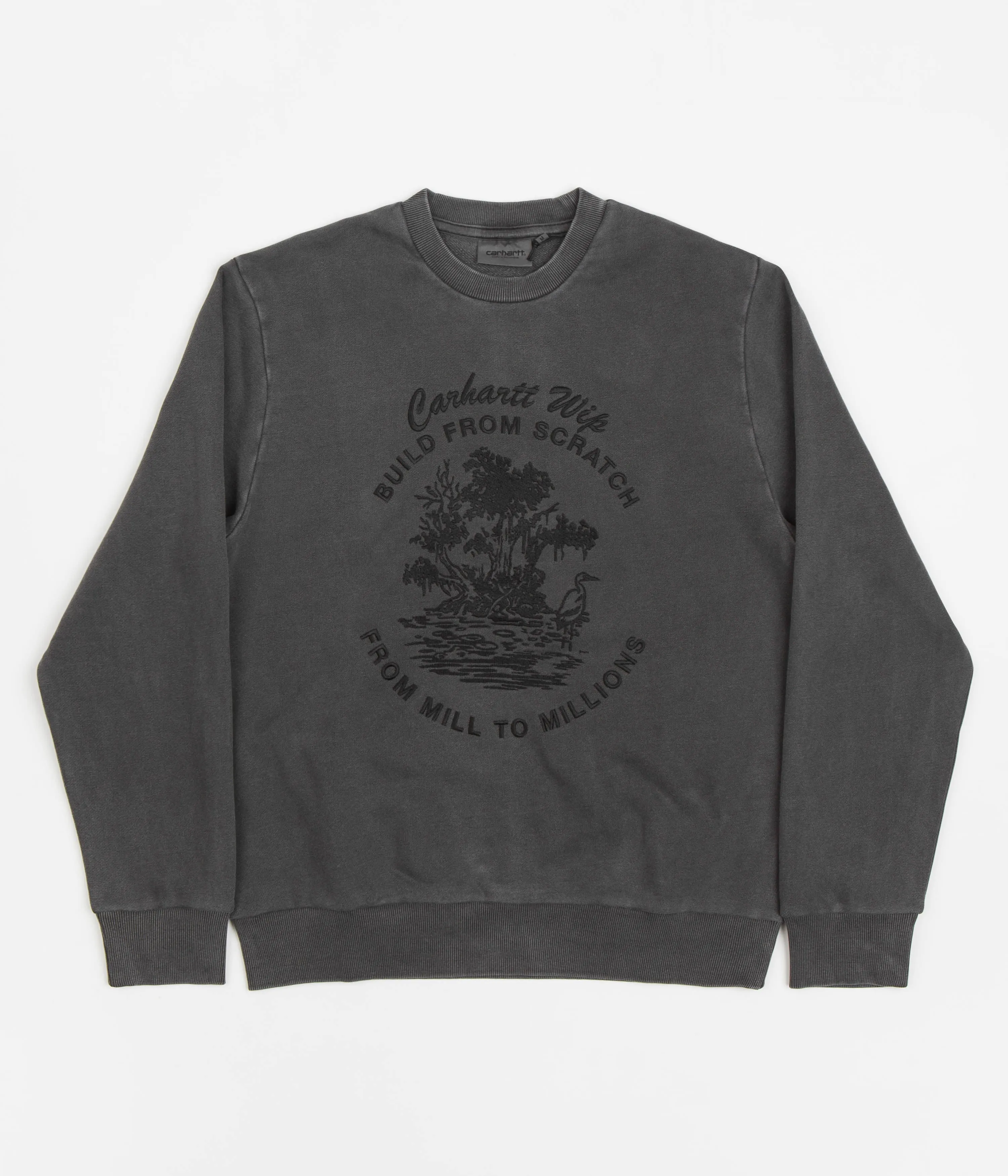 Carhartt Bayou Crewneck Sweatshirt - Black