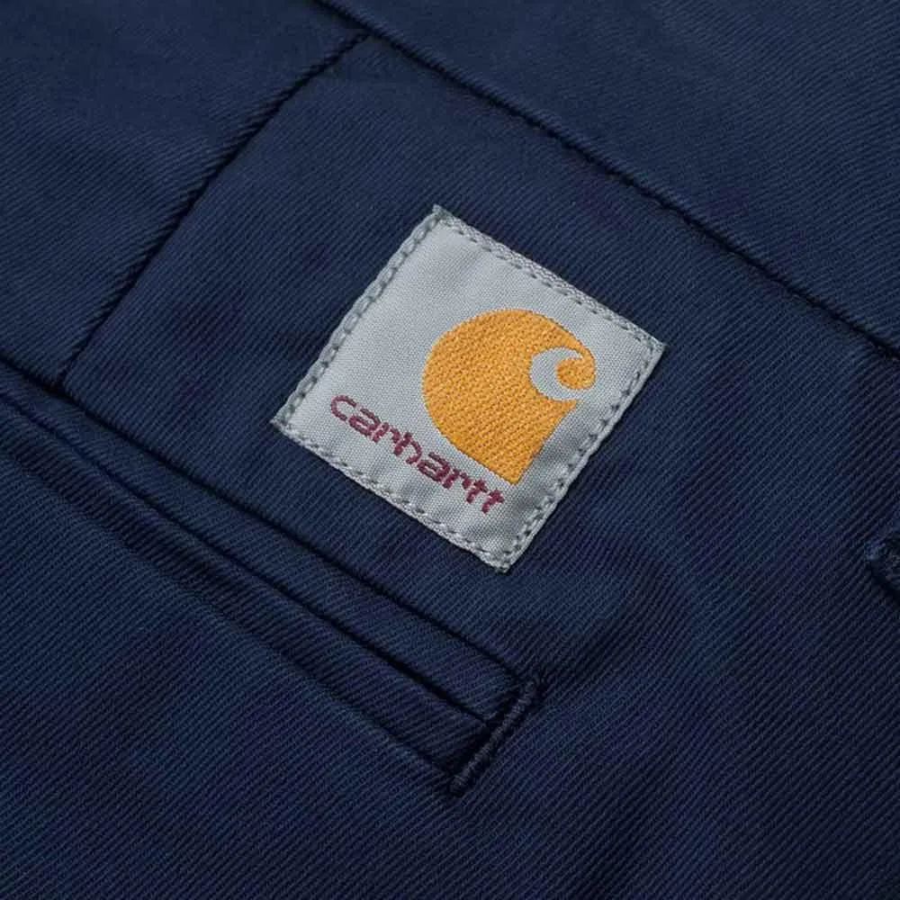 Carhartt WIP Sid Pant Chinos - Navy