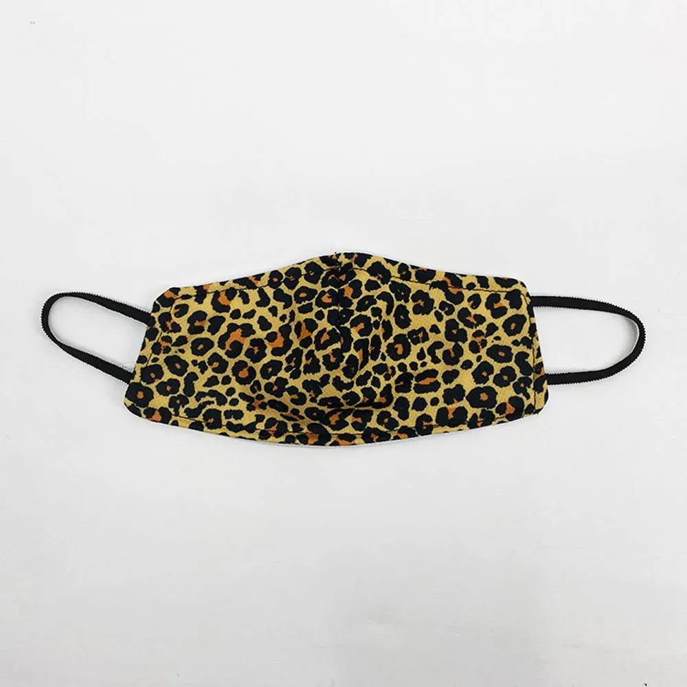 Cheetah Face Cover