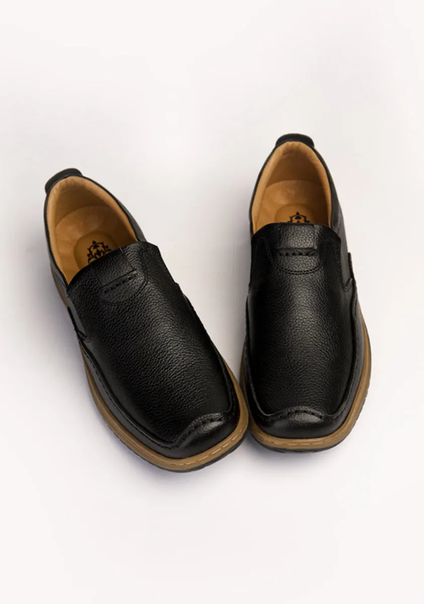 Classic Leather Black Shoes