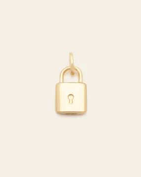 Classic Lock Pendant - Gold Vermeil