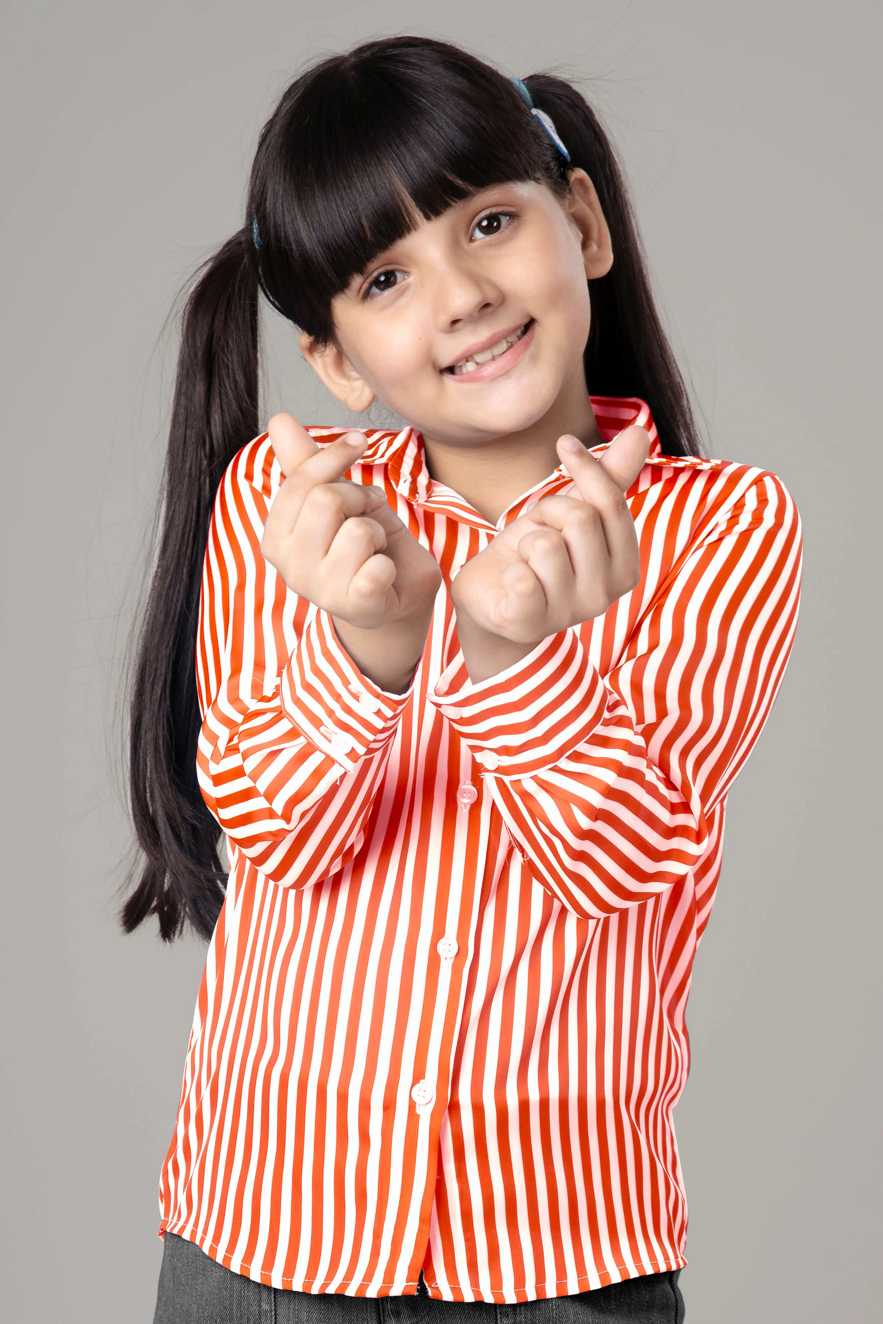 Classic Stripes Shirt For Girls