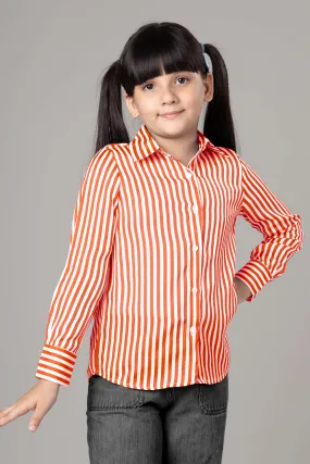 Classic Stripes Shirt For Girls