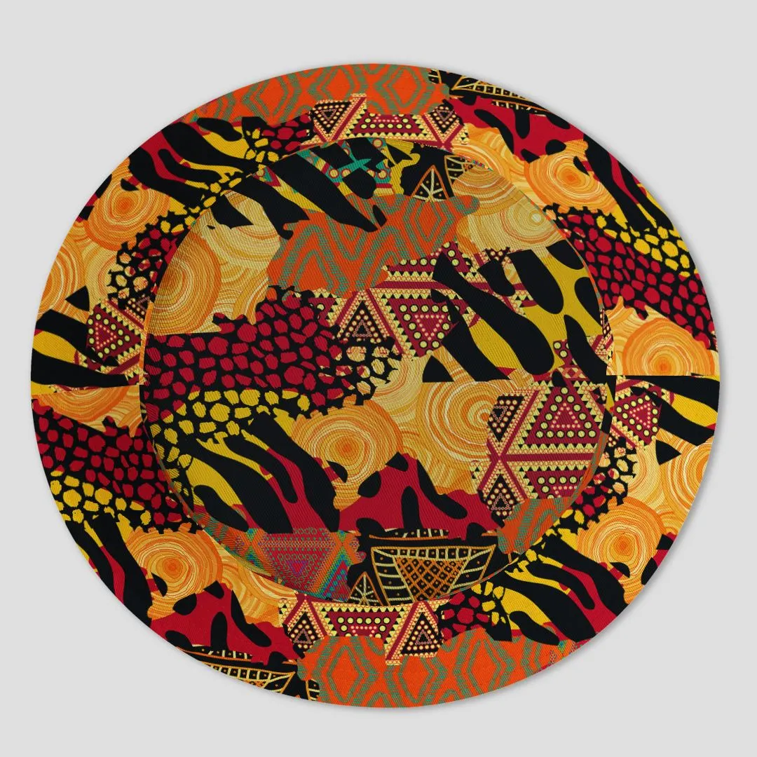 Colored African Patchwork Bucket Hat