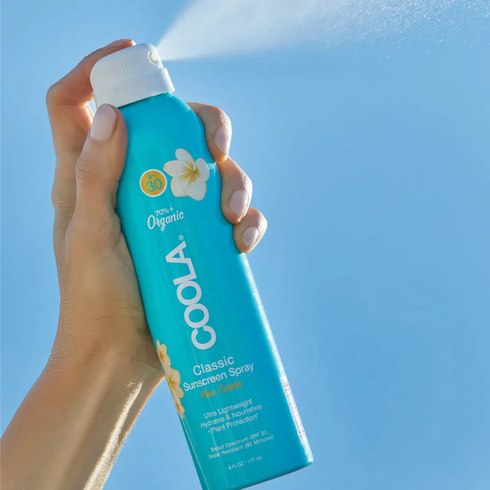 Coola Classic Organic Sunscreen Spray SPF 30 - Pia Colada