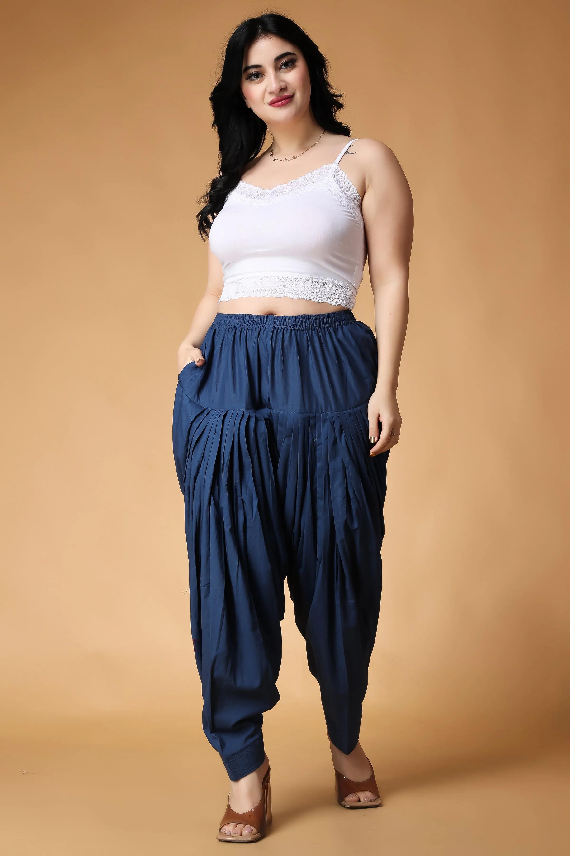 Cotton Patiala Salwar Pants