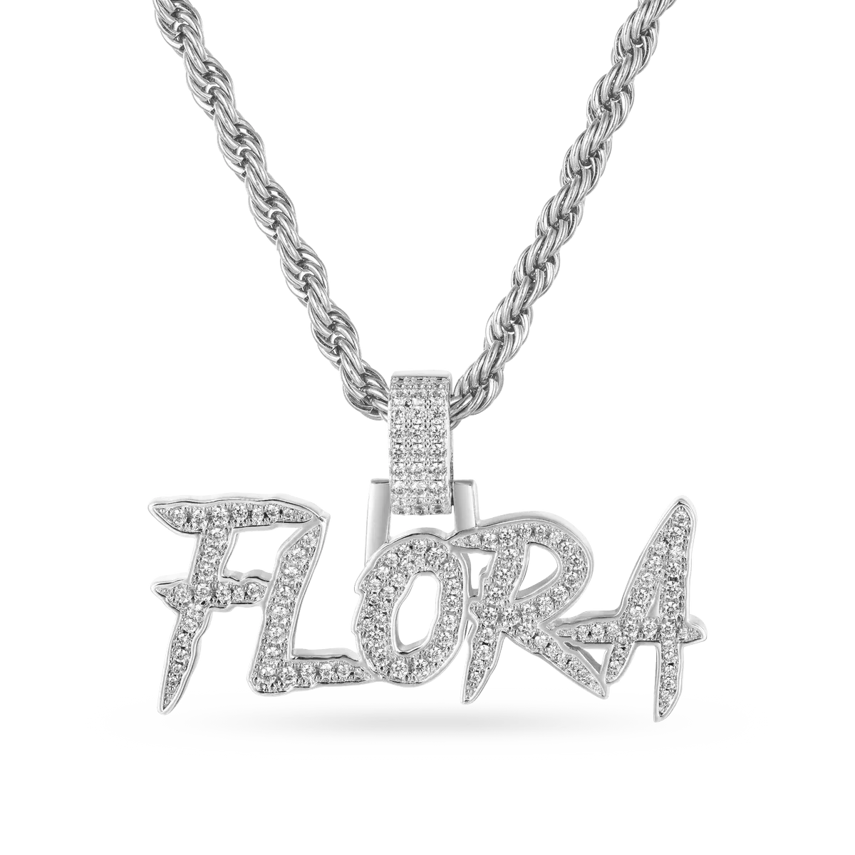 Custom Coke Boys Font Pendant