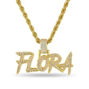 Custom Coke Boys Font Pendant