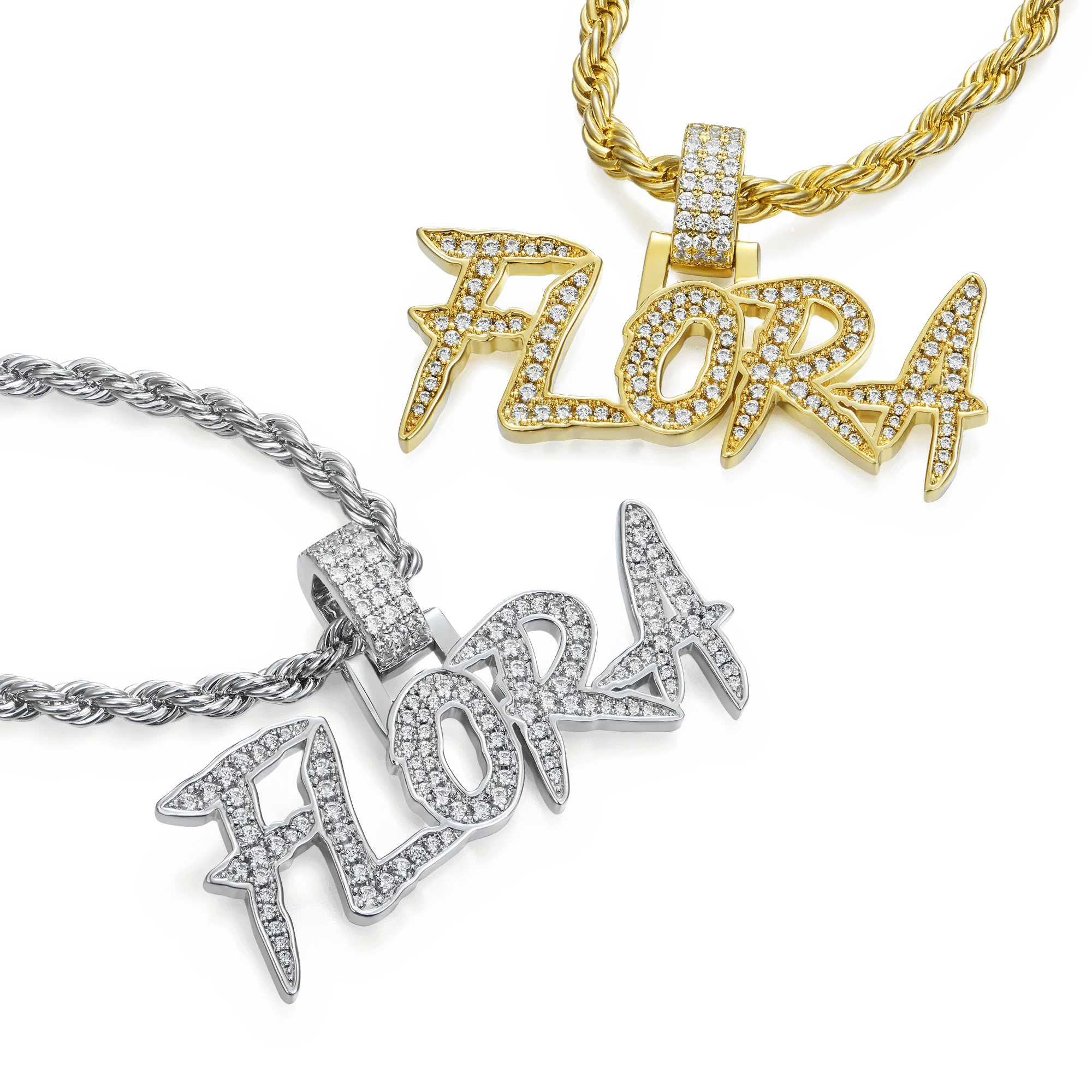 Custom Coke Boys Font Pendant