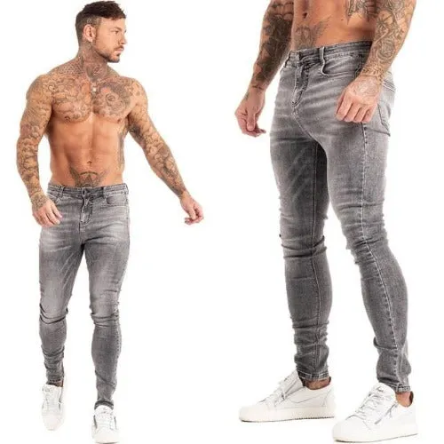 Denim Pants Mens Ripped Jeans