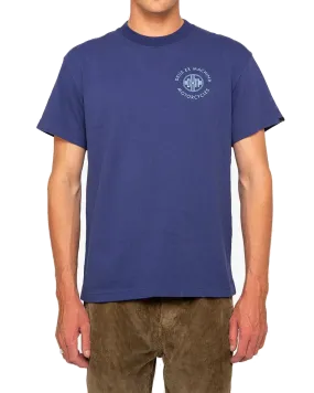 DEUS T-SHIRT TENOR TEE WORKWEAR BLUE