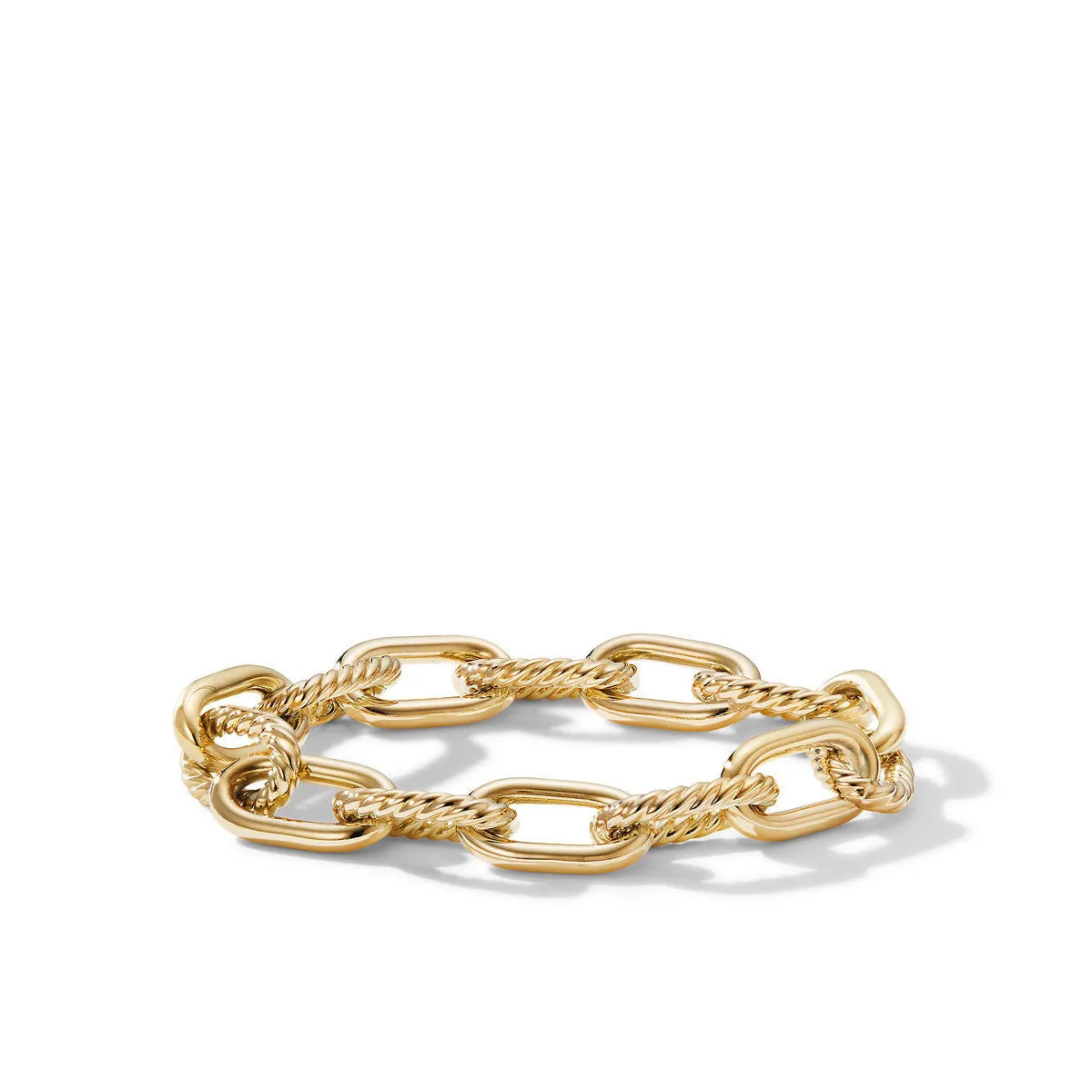 DY Madison Chain Bracelet in 18K Yellow Gold