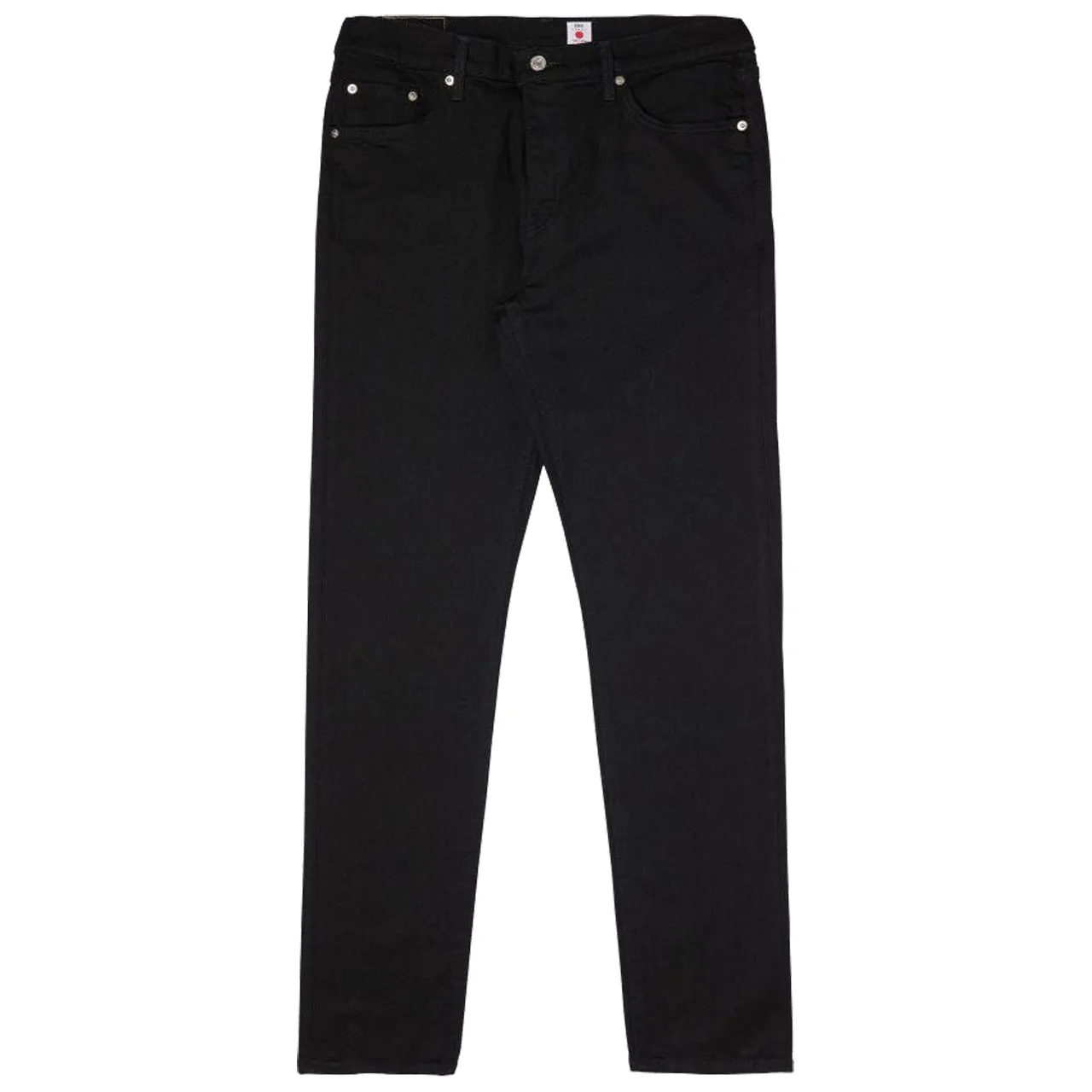 EDWIN Slim Tapered Jeans Black Rinsed Made in Japan