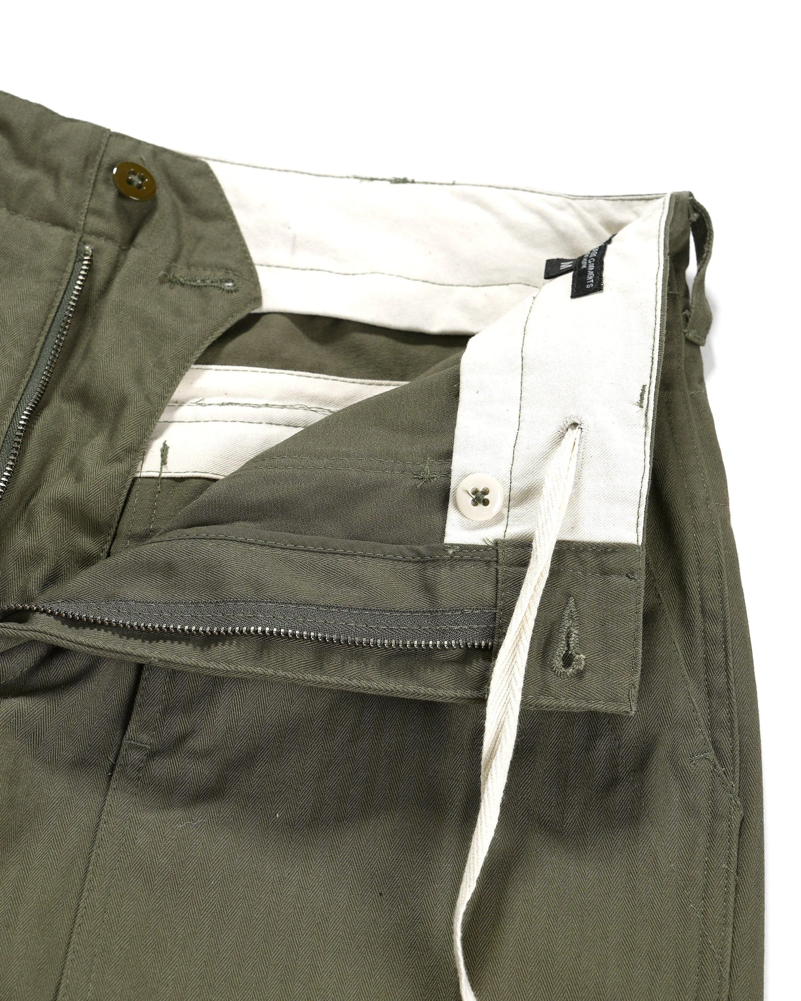 Engineered Garments - Fatigue Pants - Olive Cotton Herringbone Twill