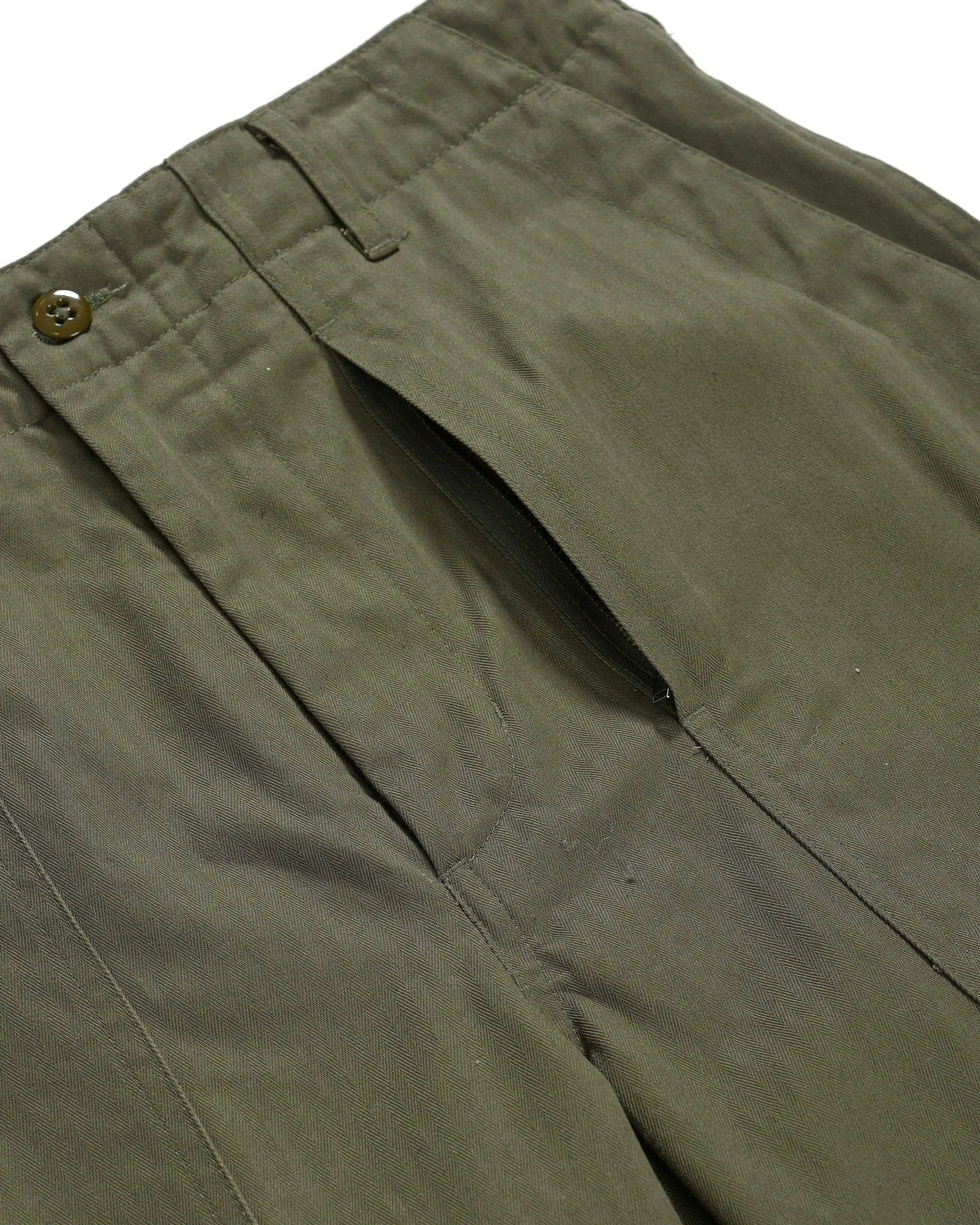 Engineered Garments - Fatigue Pants - Olive Cotton Herringbone Twill