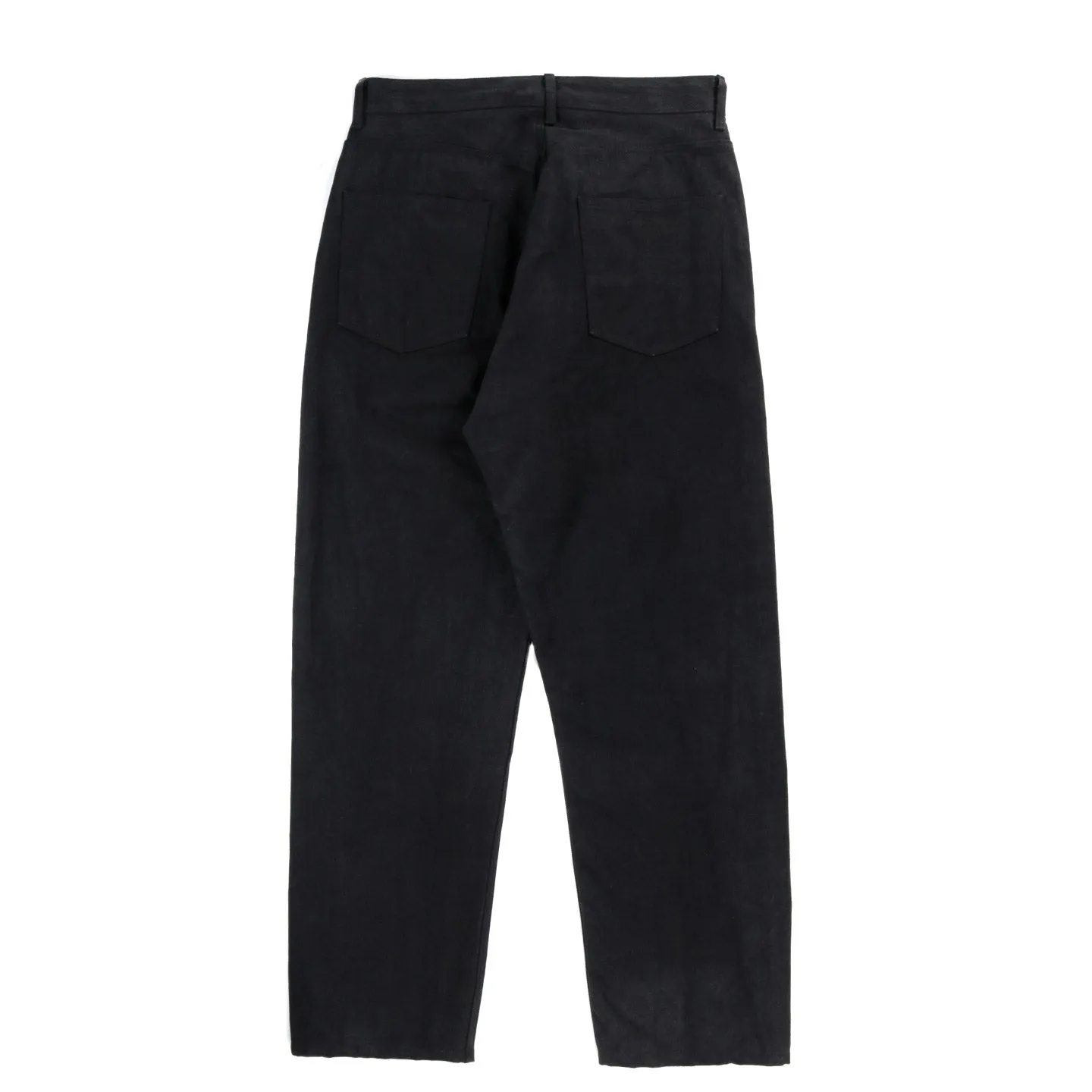 ENGINEERED GARMENTS WIDE PEG JEAN BLACK 14OZ BULL DENIM