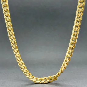 Estate 14K Y Gold 5.90mm 22” Curb Link Chain