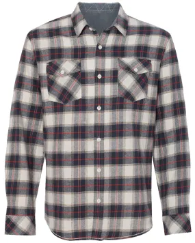 FLANNEL SHIRT-(Yarn-Dyed Long Sleeve)-RWB