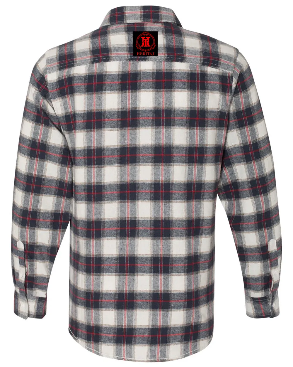 FLANNEL SHIRT-(Yarn-Dyed Long Sleeve)-RWB