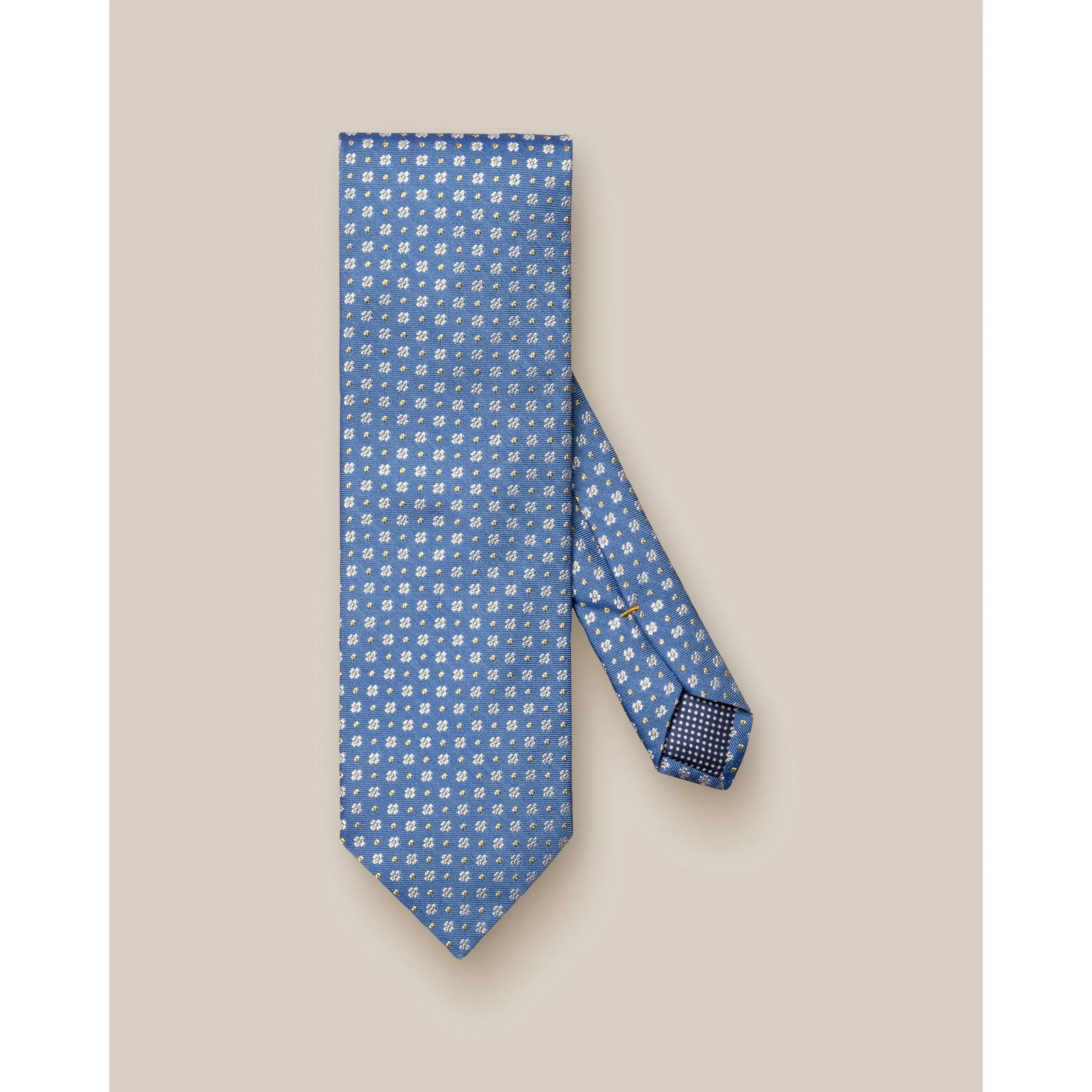 FLORAL SILK COTTON TIE