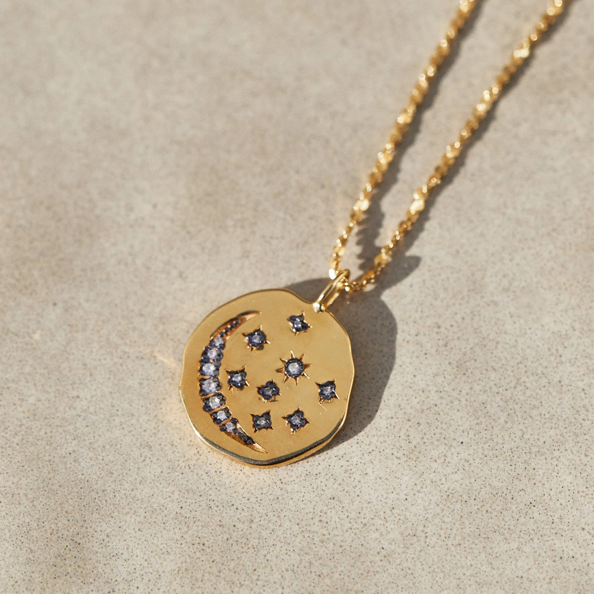 Galaxy Engravable Coin Necklace