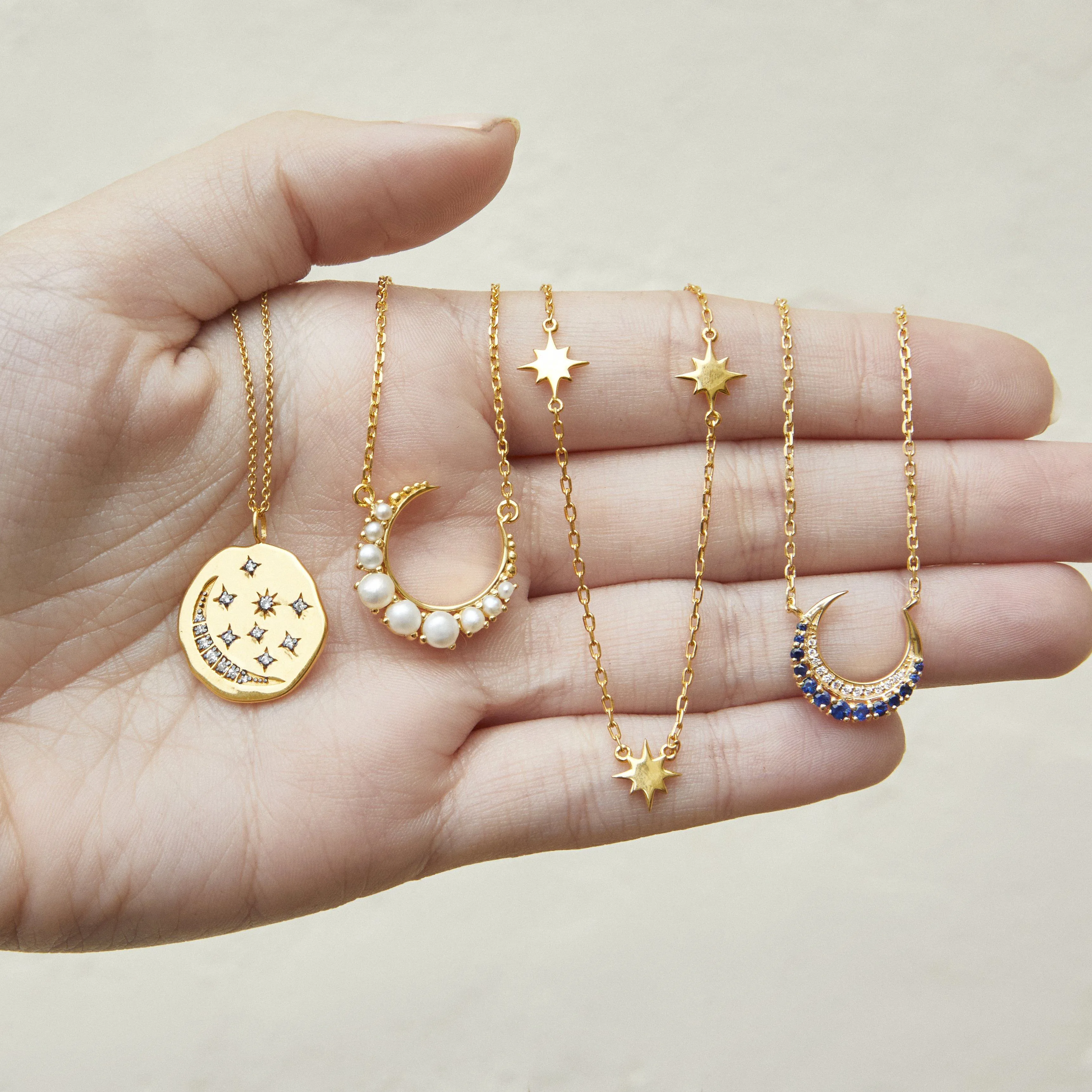 Galaxy Engravable Coin Necklace